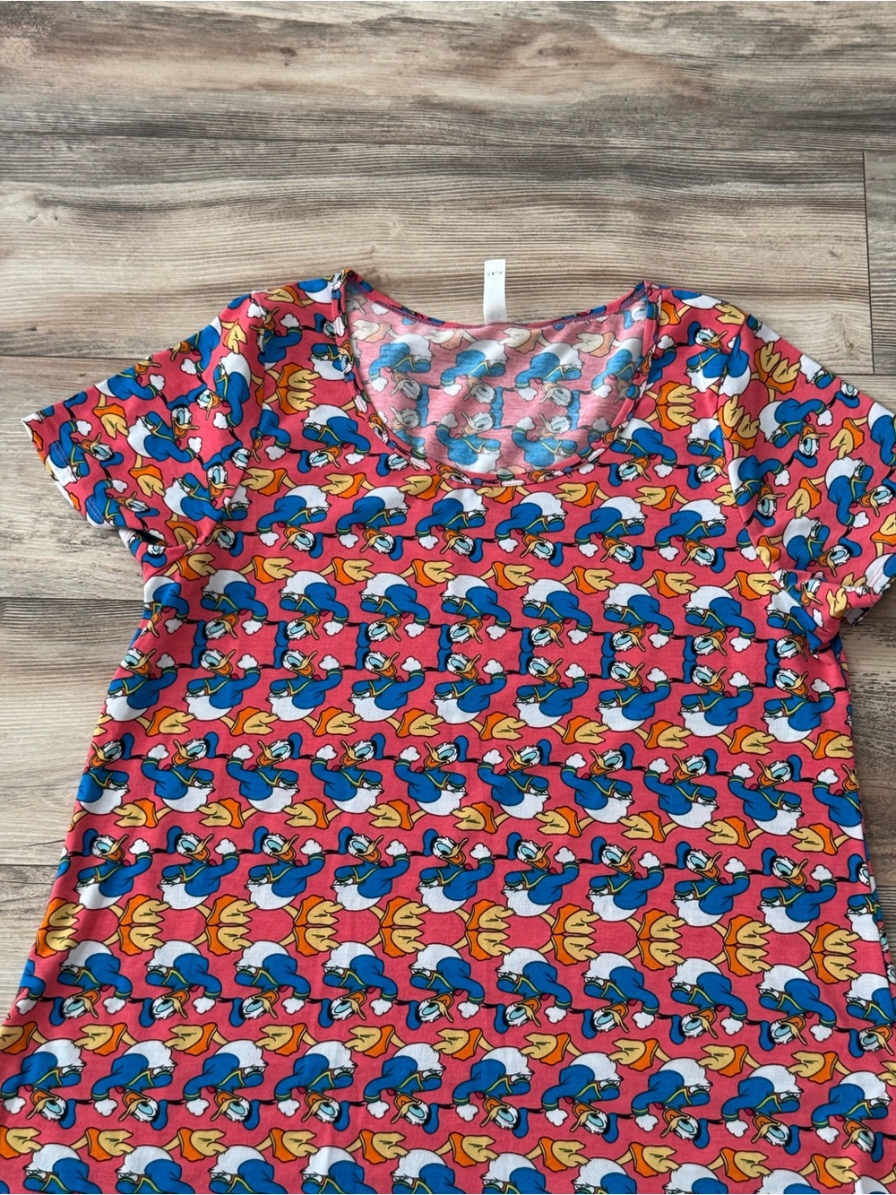 Lularoe Disney Donald Duck Classic T Shirt Women XL